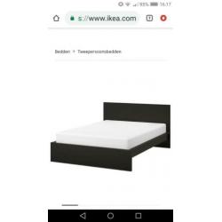 Bed 2 pers.En toebehoren