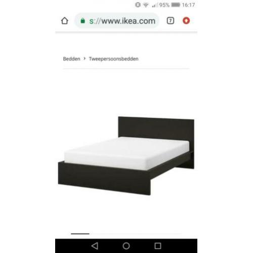 Bed 2 pers.En toebehoren