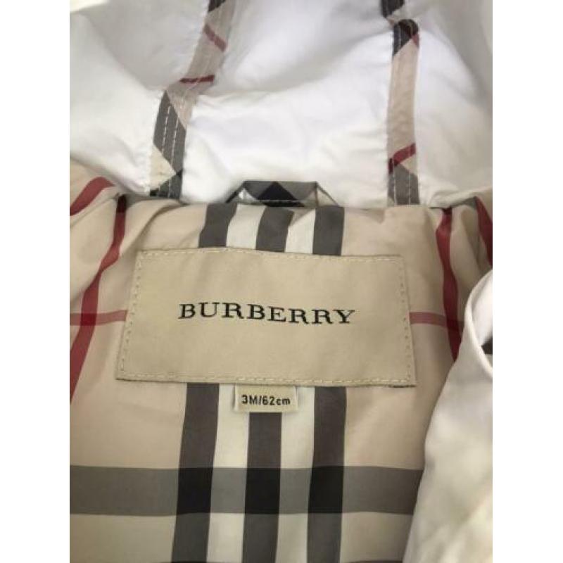Burberry zomerjas maat 62 wit