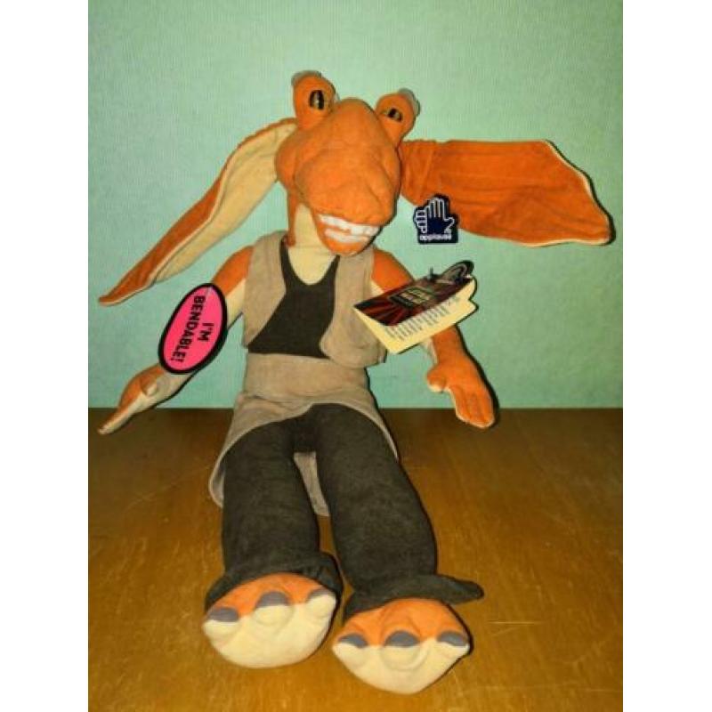 Star Wars - millennium falcon & Jar Jar Binks