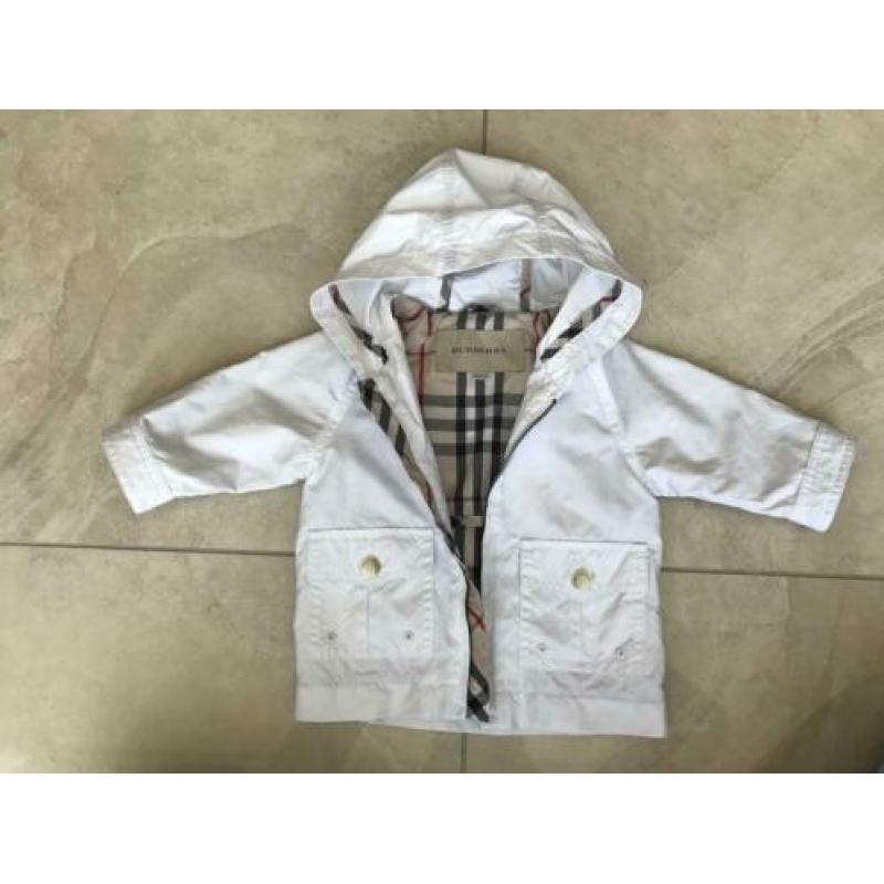 Burberry zomerjas maat 62 wit
