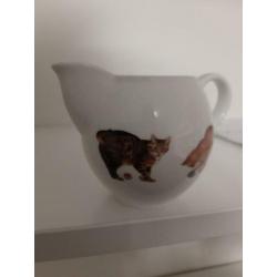 Melkkannetje Francine poezen-katten
