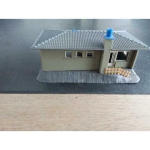Mooie serie model huisjes van HO.