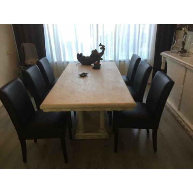 6 eetkamer stoelen