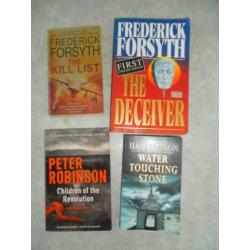 thrillers Wood, French, Forsyth, Pattison, Picoult, Robinson