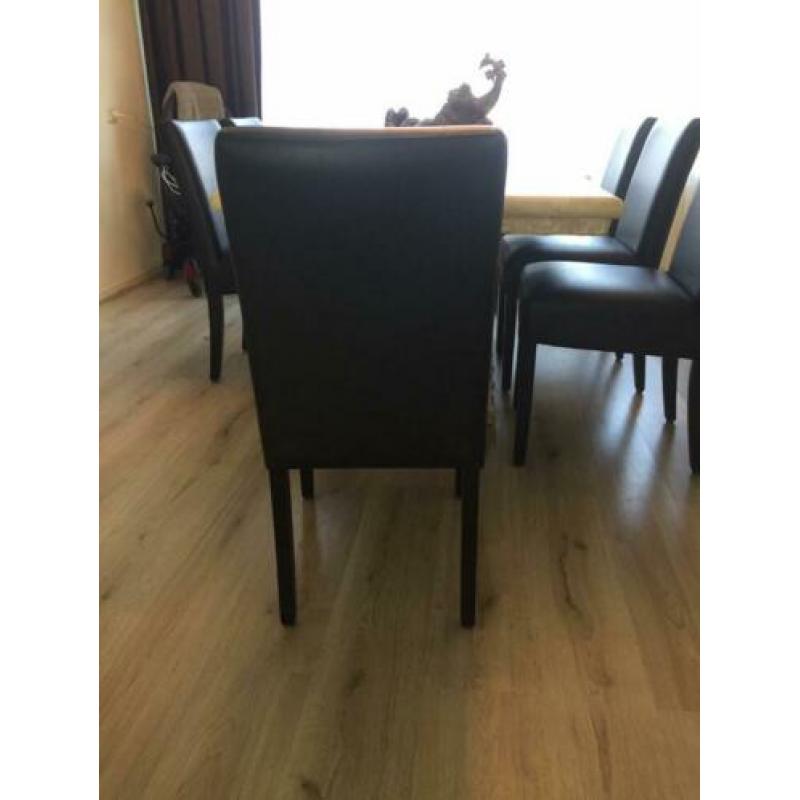 6 eetkamer stoelen