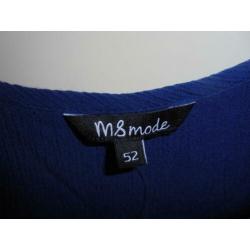 M&S Mode Donkerblauwe tuniekje/top mt 52. NIEUW