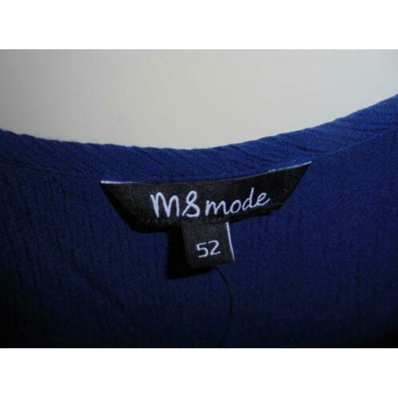 M&S Mode Donkerblauwe tuniekje/top mt 52. NIEUW
