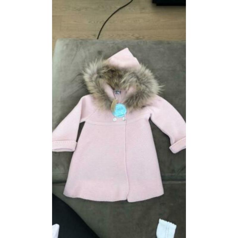 Vest bont roze meisjes 18 maanden