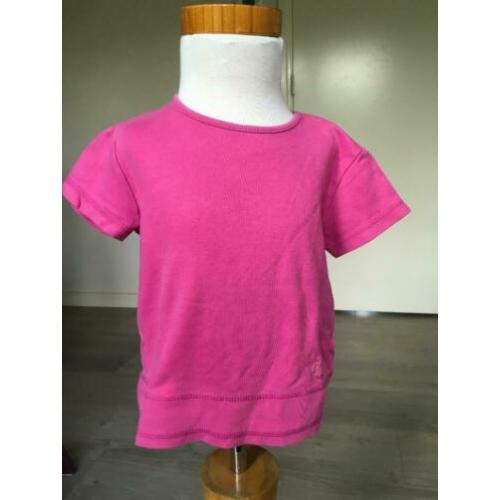 C&A roze shirt dikkere stof mt 104 ZR