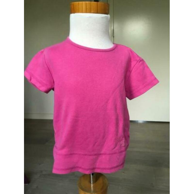 C&A roze shirt dikkere stof mt 104 ZR