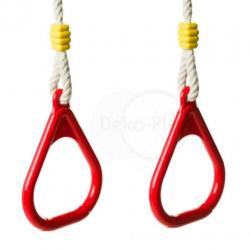 HOUTEN RINGEN turnringen ook ringtrapeze metalen ringen