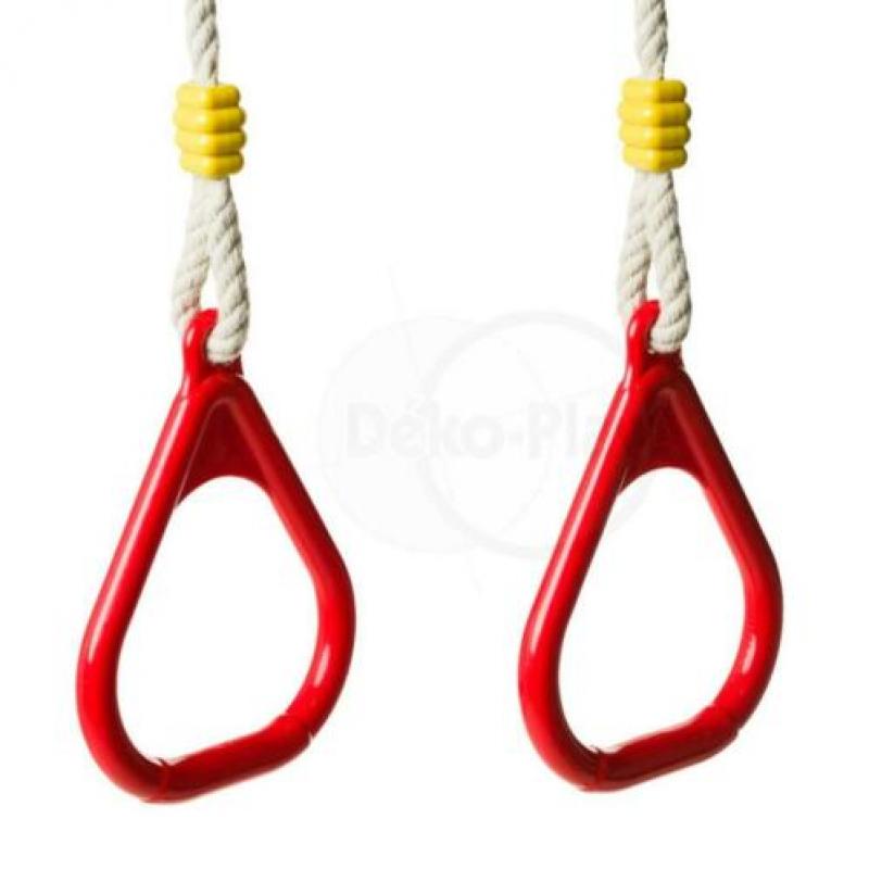 HOUTEN RINGEN turnringen ook ringtrapeze metalen ringen