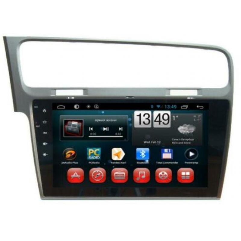 vw golf 7 navigatie bouwjaar 2014 carkit android 9 usb