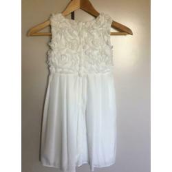 Communiejurk maat 128
