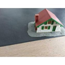 Mooie serie model huisjes van HO.
