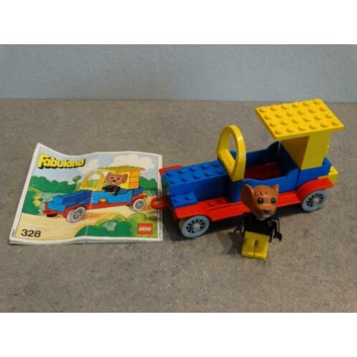 Lego 328 Fabuland Moe Mouse's Roadster