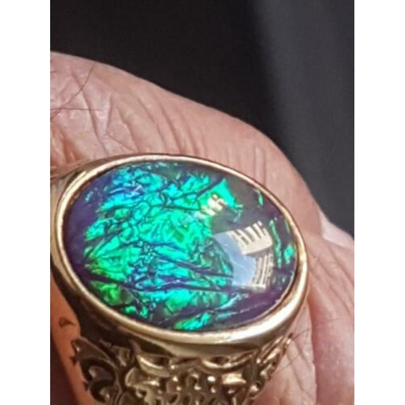 nieuwe heren ring RvS maat 20.5 en maat 19.5