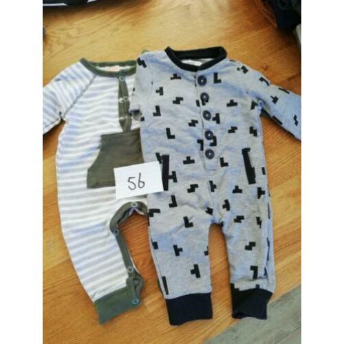 Kleding pakket jongens maat 50/56