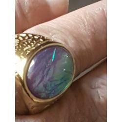 nieuwe heren ring RvS maat 20.5 en maat 19.5
