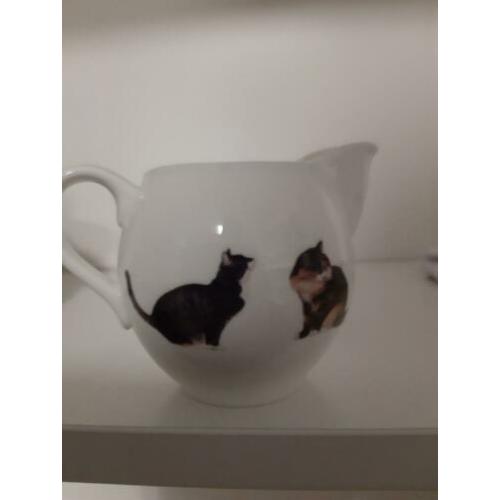 Melkkannetje Francine poezen-katten