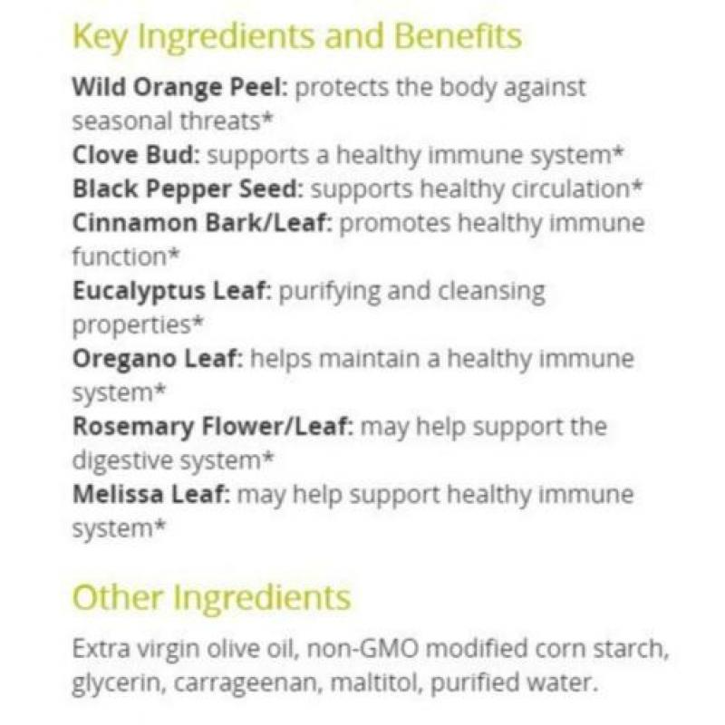 doTERRA On Guard Softgels - nieuw