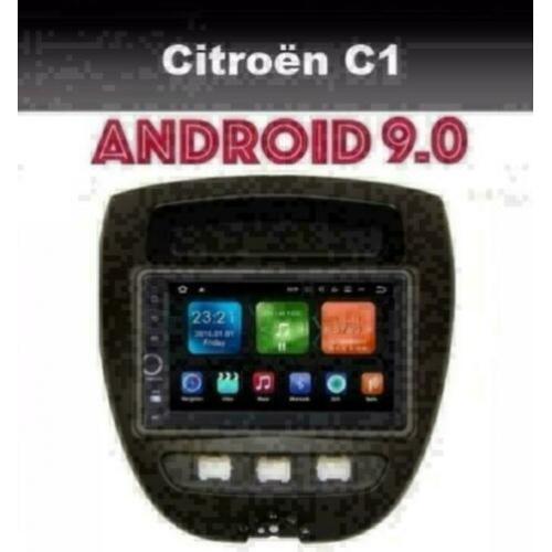 Citroen C1 radio navigatie android 9.0 usb wifi dab+ carkit