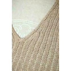 VERSACE CLASSIC V2 vintage truitje, trui, zand-camel, Mt. L