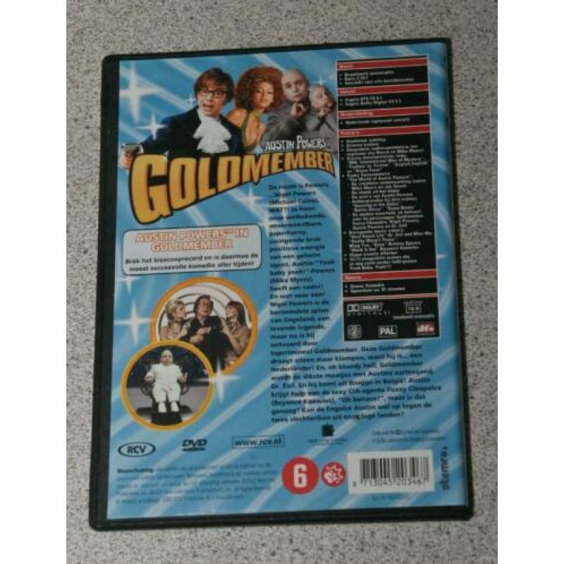 "Gold member". Austin Powers. Actiecomedy