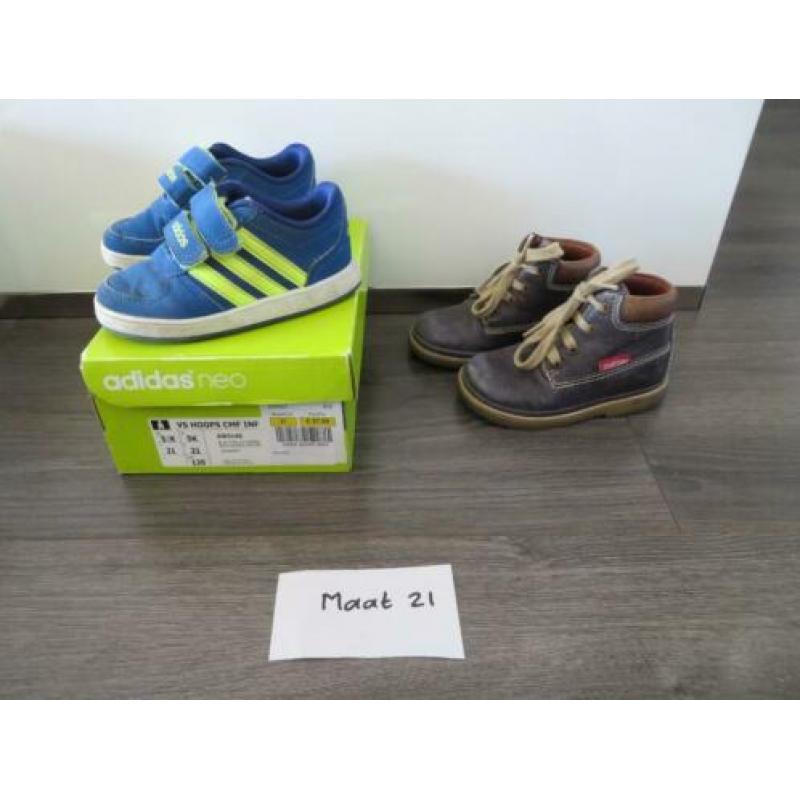 Schoenen maat 19 20 21 22 23 25 jongens