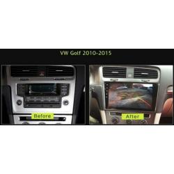 vw golf 7 navigatie bouwjaar 2014 carkit android 9 usb