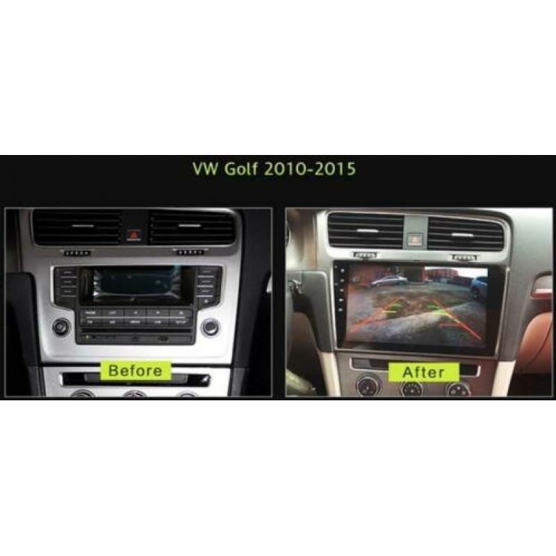 vw golf 7 navigatie bouwjaar 2014 carkit android 9 usb