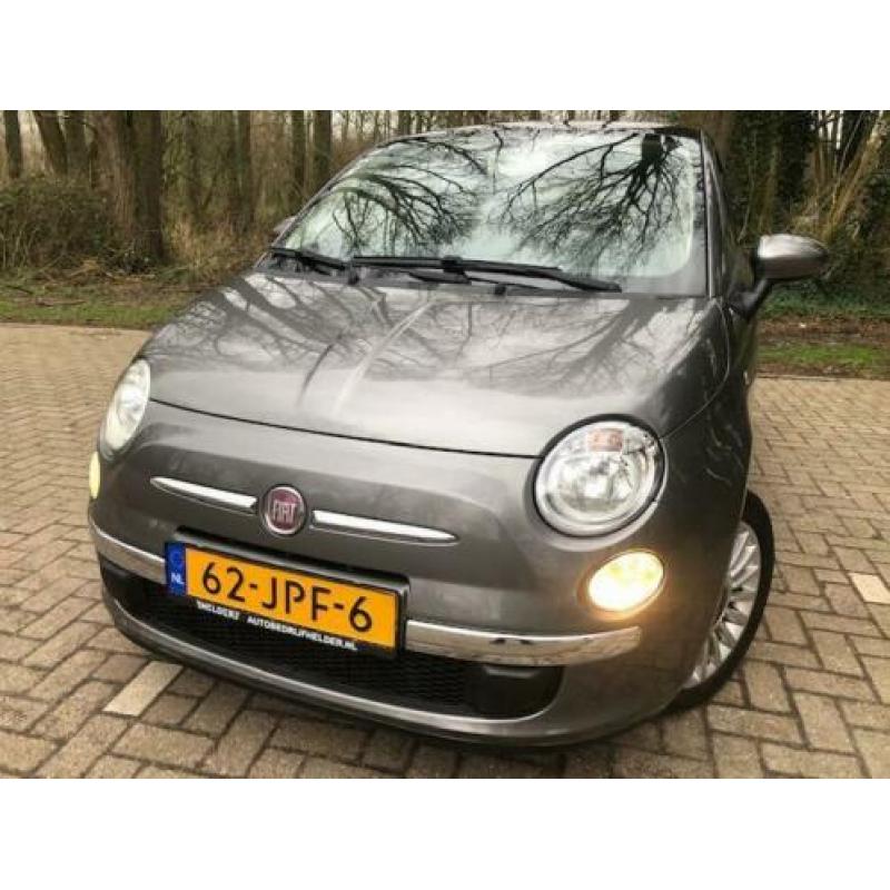 Fiat 500 1.2 Lounge 2009/AIRCO/PANORAMADAK/ELK.PAKKET/NAP/