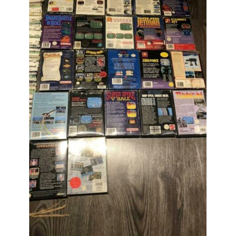 Nintendo nes collectie Titels S
