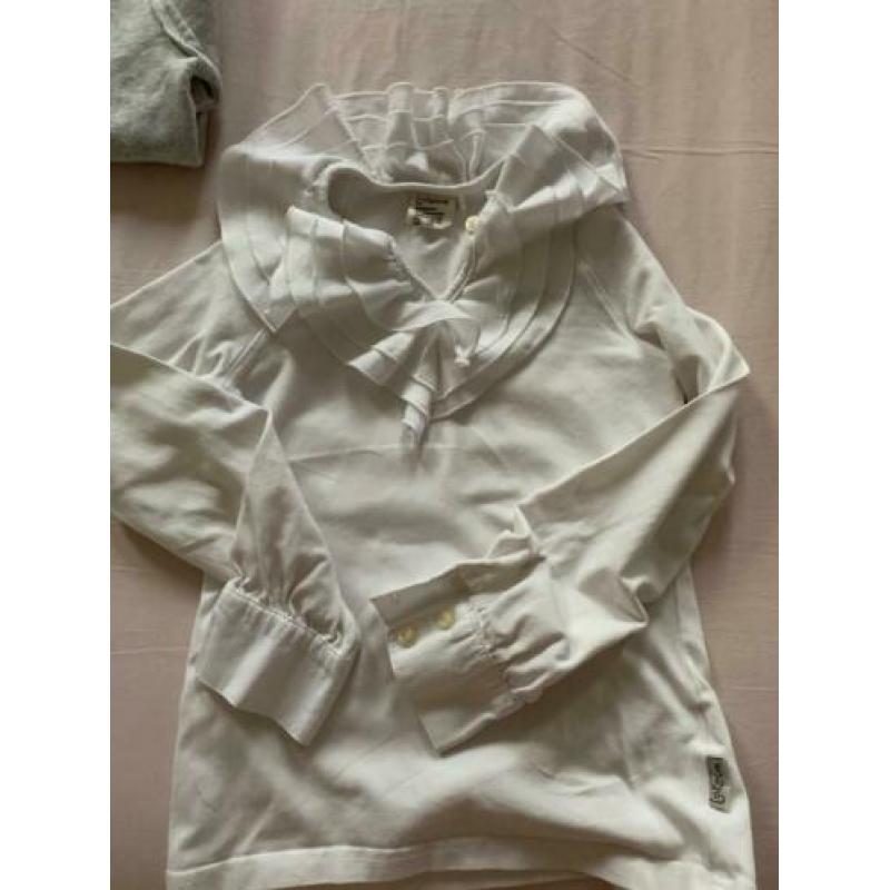122 Zara kids rokje + JOTTUM Shirt wit