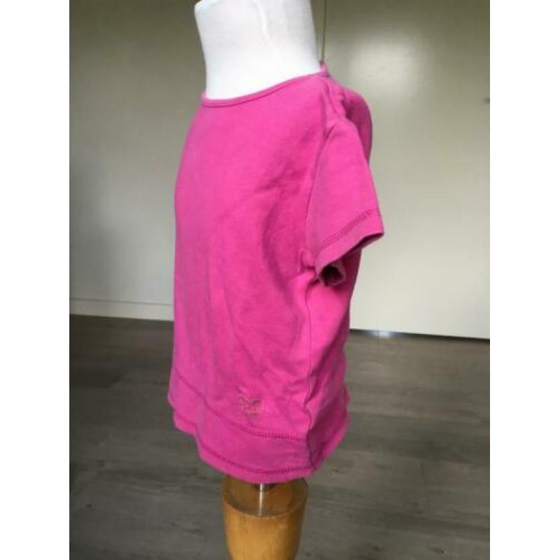 C&A roze shirt dikkere stof mt 104 ZR