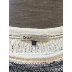 gestreepte Only trui XS
