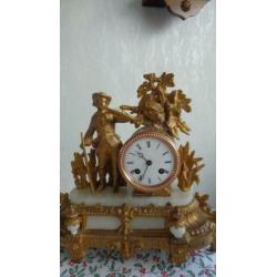 Antieke Franse pendule