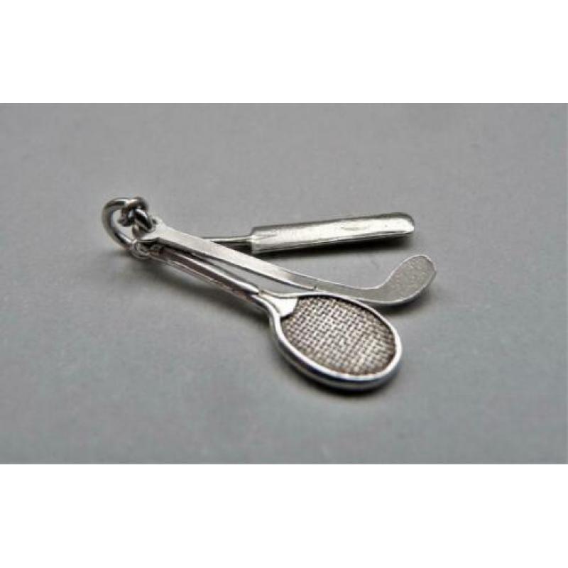 Oude bedel zilver Cricket, Tennis, Golf