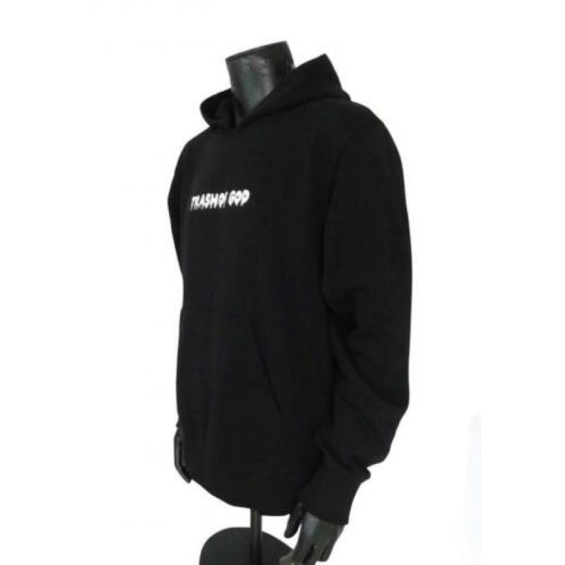Gave Trash Of God Hoodie. Maat XL. Kleur Zwart. Supergaaf