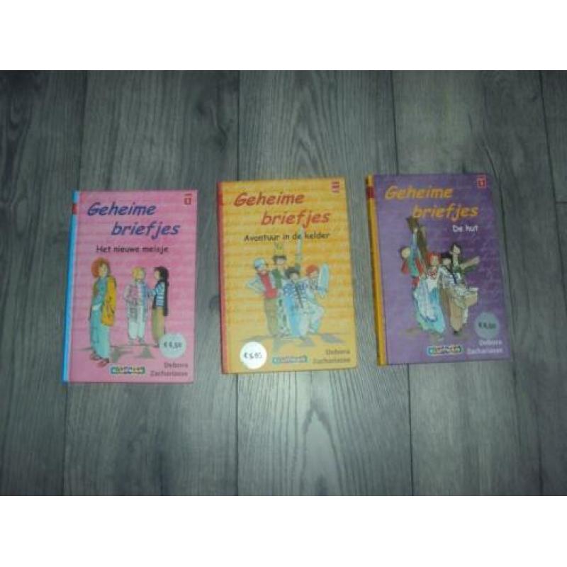 3 Nieuwe Boekjes uit de Kluitman-serie "Geheime Briefjes"