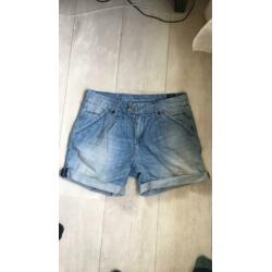 Dept denim department korte broek maat 27