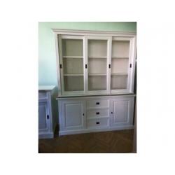 Vitrinekast Richmont 180x50x220 cm.