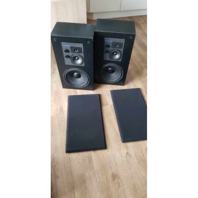 2 boxen omni audio 200watt nom