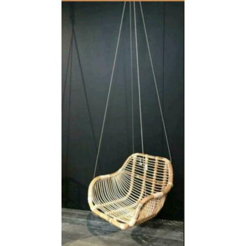 Rotan bamboe hangstoel (nieuwstaat