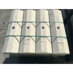 Stootband Reflector Opsluitband 100x30x15 Bestrating Beton