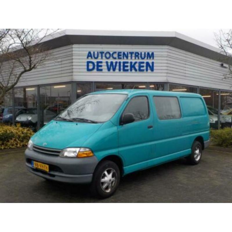 Toyota HI-ACE 2.4 LWB (LANG) DUBBELCABINE 6 ZITPLAATSEN