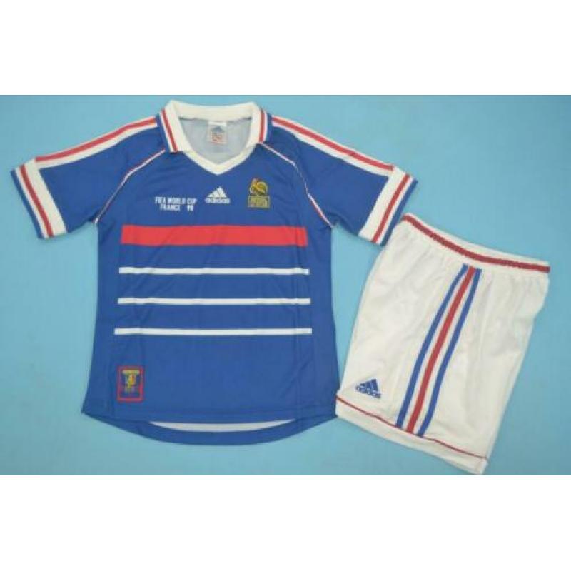 Franrkijk Retro Voetbalshirts 1998 & 2006, Henry, Zidane