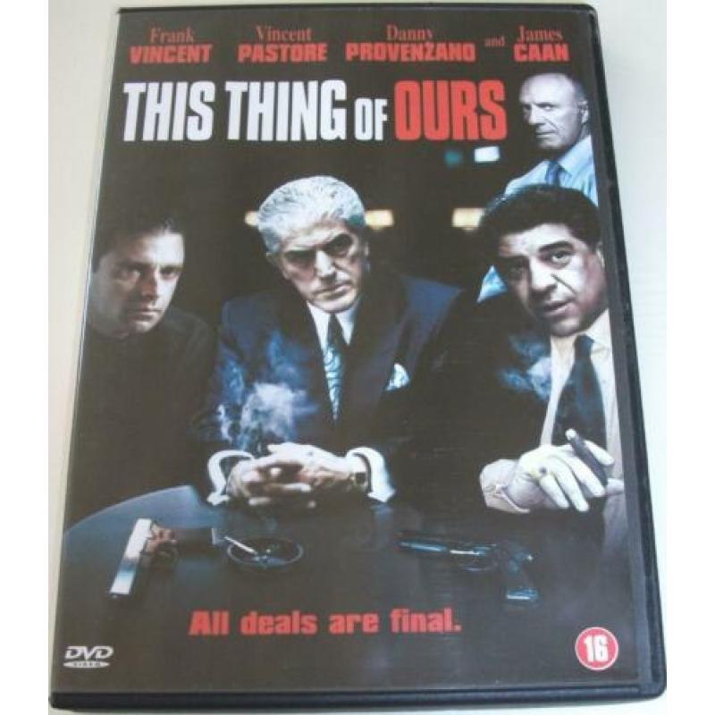 Dvd *** THIS THING OF OURS *** All deals are final