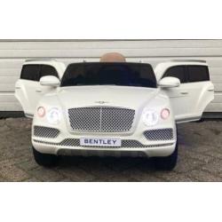 Bentley Bentayga Creme 12v Afstandsbed. / Leer / MP3/ bleuth